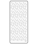 STICKERS GUIRLANDES ETOILES OR 1903G