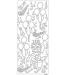 STICKERS FIESTA ARGENT 0286S