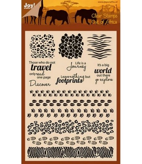 TAMPONS CLEAR ANIMALS PRINTS OUT OF AFRICA JOY