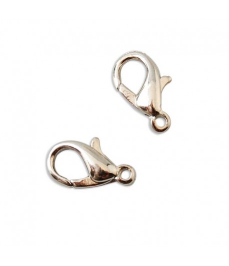 FERMOIRS A MOUSQUETON DORE 11MM X2