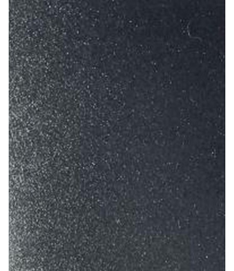 FEUILLE DE TRANSFERT GLITTER POUR TISSU - NOIR PAILLETE