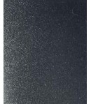 FEUILLE DE TRANSFERT GLITTER POUR TISSU - NOIR PAILLETE