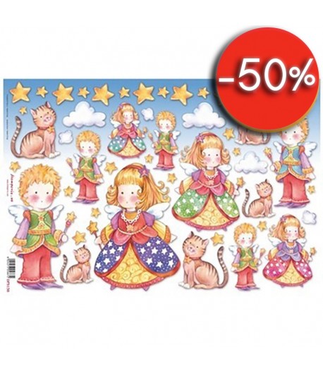 PAPIER DE RIZ ENFANTS 33 X 48 CM DFS138