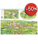 PAPIER DE RIZ CAMPAGNE TOSCANE 33 X 48 CM DFS115