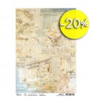 PAPIER DE RIZ A4 FLIGHT OF THE BIRDS 21 X 29.7CM CBRP174