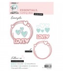 DIES CIRKEL LOVE - STUDIOLIGHT ESSENTIALS N°469
