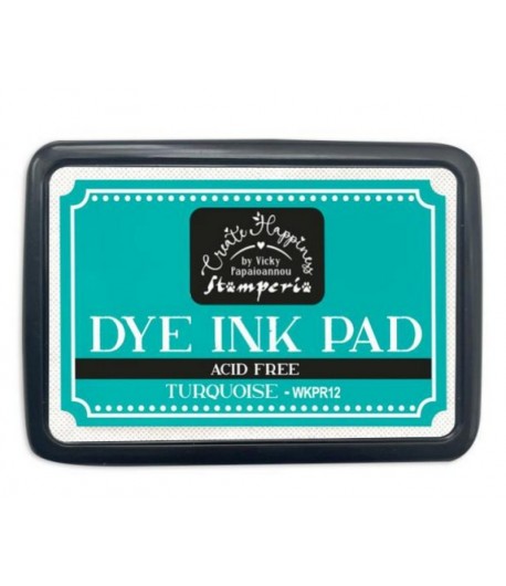 DYE INK PAD TURQUOISE STAMPERIA WKPR12