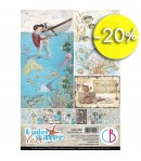 BLOC 9 FEUILLES UNDERWATER LOVE CIAO BELLA A4 CBCL050