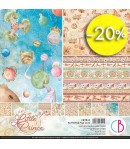 BLOC 8 FEUILLES THE LITTLE PRINCE CIAO BELLA 30X30CM CBT049