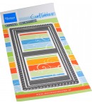 DIES MINI SLIMLINE SQUARES - CRAFTABLES CR1617