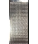 STICKERS BORDURES MIROIR ARGENT 58Z