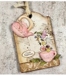 POCHOIR WELCOME HOME FEUILLES 12 X 25 CM - KSTDL75 STAMPERIA