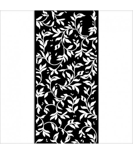 POCHOIR WELCOME HOME FEUILLES 12 X 25 CM - KSTDL75 STAMPERIA