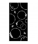 POCHOIR WELCOME HOME GUIRLANDES 12 X 25 CM - KSTDL76 STAMPERIA