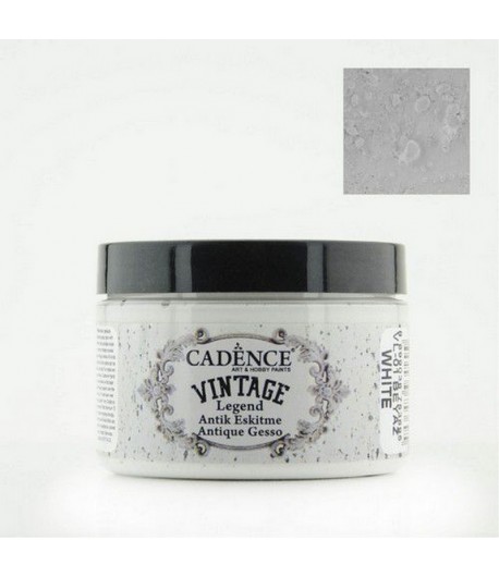 GESSO VINTAGE LEGEND GESSO - BLANC -  150 ML