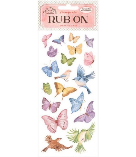 RUB ON WELCOME HOME DFLRB18 STAMPERIA