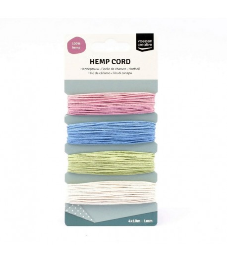 FICELLE DE CHANVRE - 4 X 10 M - SPRING