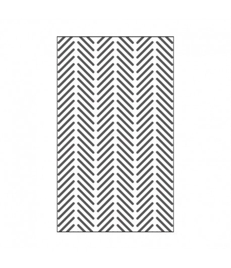 MINI-PLAQUE DE GAUFRAGE - 7.6 X 12.7 CM - BLE