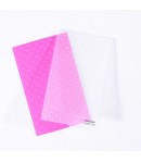 MINI-PLAQUE DE GAUFRAGE - 7.6 X 12.7 CM - COEURS