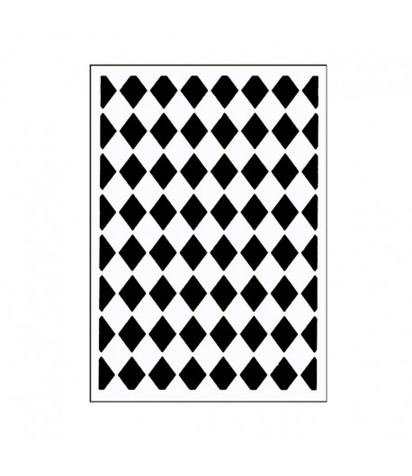 MINI-PLAQUE DE GAUFRAGE - 7.6 X 12.7 CM - DIAMANTS