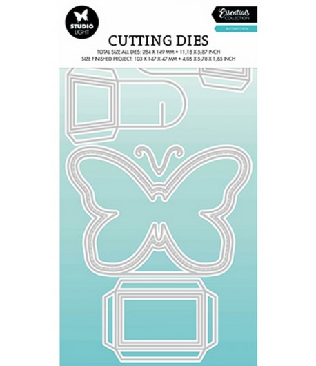 DIES ESSENTIALS BUTTERFLY BOX - CD499