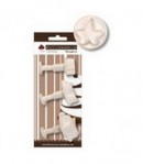 SET 3 EMPORTE-PIECES LIERRE AVEC POUSSOIR