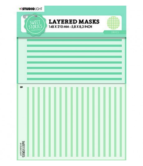 POCHOIR  STRIP - SWEET STORIES N°190