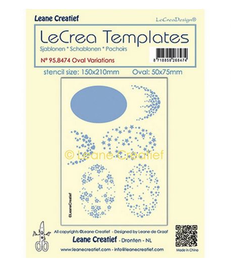 POCHOIR OVAL VARIATIONS - A5