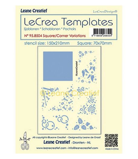 POCHOIR SQUARE VARIATIONS - A5