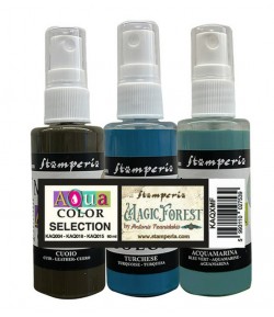 KIT 3 AQUACOLOR SPRAY MAGIC FOREST KAQXMF