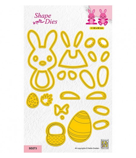 DIES EASTER BUNNY - SD273