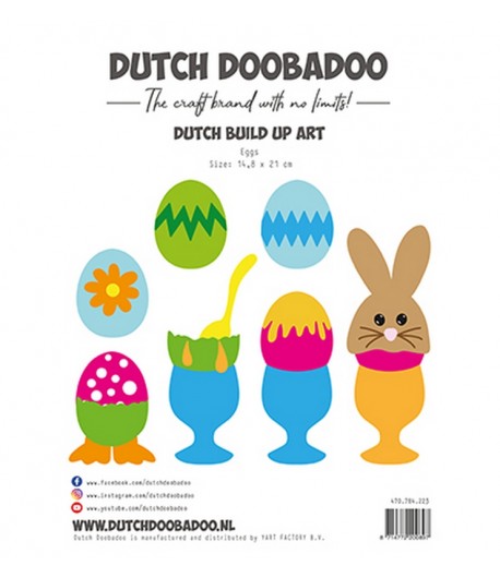 GABARIT BUILD UP EGGS - DUTCH DOOBADOO (223)