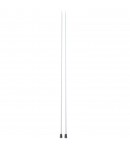 AIGUILLES DROITES ALU 35MM - 40 CM