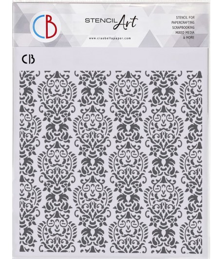 POCHOIR IMPERIAL DECOR 22X24 CM - CIAO BELLA MS8-045