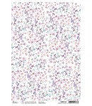 PAPIER DE RIZ A4 FRAGANT BLOSSOM 21 X 29.7 CM CIAO BELLA CBRP318