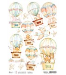 PAPIER DE RIZ A4 TENDERNESS 21 X 29.7 CM CIAO BELLA CBRP324