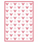 POCHOIR HEART PATTERN - ESSENTIALS N°175