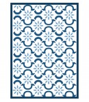 POCHOIR FLORAL PATTERN - ESSENTIALS N°177