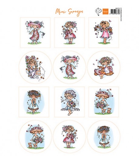 FEUILLE MINI SNOESJES - HK1711 - MARIANNE DESIGN