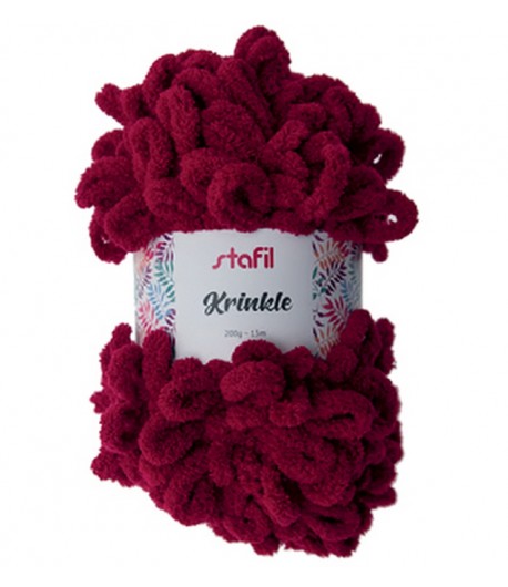 LAINE KRINKLE BORDEAUX (10) - 200 GR