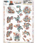 FEUILLE 3D HELLO WORLD - CD11902