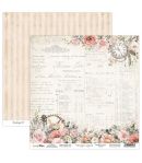 BLOC 24 FEUILLES 15 X 15 CM -  VIOLETTA - SCRAPBOYS