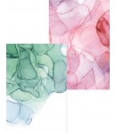 BLOC 24 FEUILLES 15 X 10 CM - PASTEL MARBLE - PIATEK 13