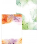 BLOC 24 FEUILLES 15 X 10 CM - PASTEL MARBLE - PIATEK 13