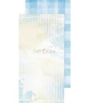 BLOC 18 FEUILLES 15.5 X 30.5 CM - BASIC PAPERS SET -  OH BOY