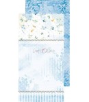 BLOC 18 FEUILLES 15.5 X 30.5 CM - BASIC PAPERS SET -  OH BOY