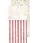 BLOC 18 FEUILLES 15.5 X 30.5 CM - BASIC PAPERS SET -  OH GIRL