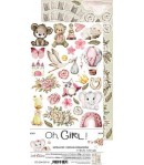 EXTRAS SET 15.5 X 30.5 CM - OH GIRL