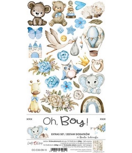 EXTRAS SET 15.5 X 30.5 CM - OH BOY