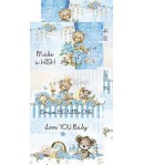 EXTRAS SET 15.5 X 30.5 CM - BABY'S FIRST YEAR OH BOY